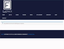 Tablet Screenshot of flatpacktraxx.com